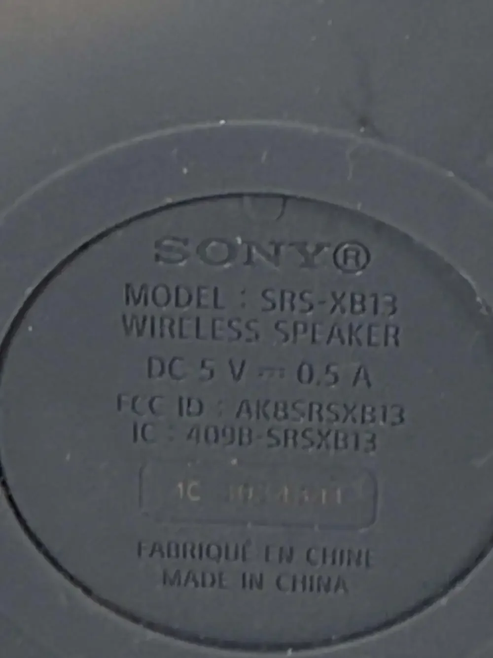 Sony EXTRA BASS Portable Wireless Bluetooth Speaker